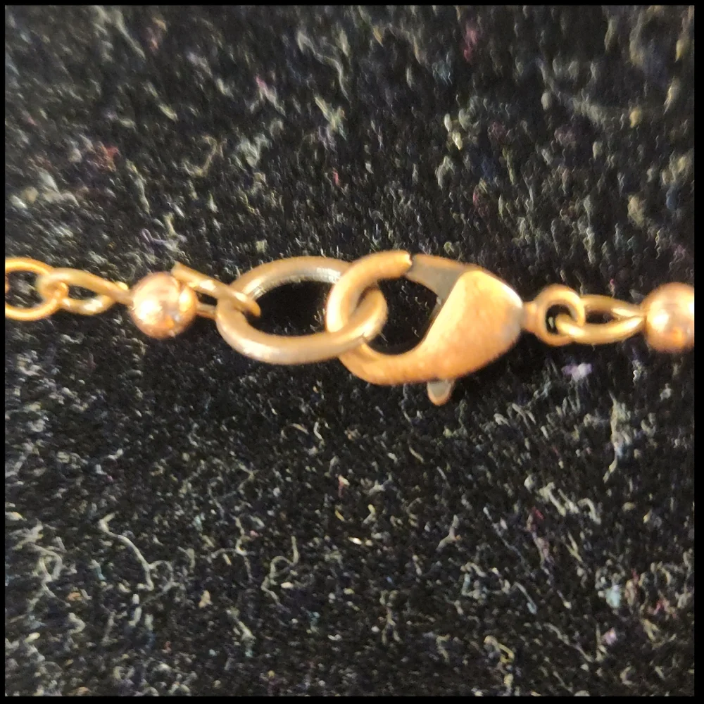 Amethyst and Copper Beaded Necklace